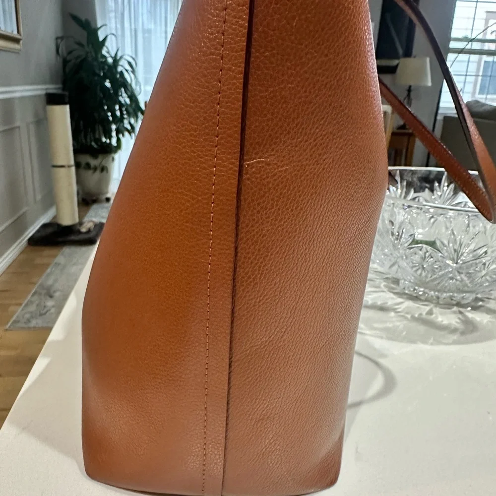 Coach Brown Leather Tote and Wallet Set - Picture 5 of 8